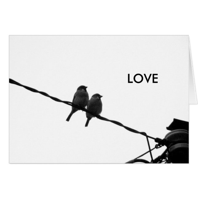 Liefde/in dezelfde richting kijken (Voorkant Horizontaal)