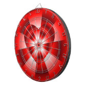 Liefde in Disguise - Rode Radiance Dartbord (Voorkant Rechts)