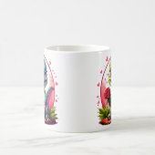 Liefde in Dragon Style Schattigee Valentijn Dragon Koffiemok (Center)