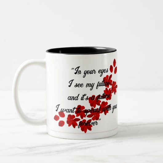 Liefde in een beker - De perfecte Mok voor paren (Links)