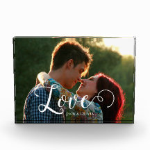 Liefde in een elegant script | Gepersonaliseerd fo