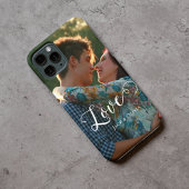 Liefde in een elegant script | Gepersonaliseerd fo iPhone Hoesje