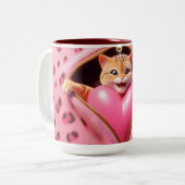 Liefde in een kopje: de Mok van de koffie van Vale (Voorkant links)