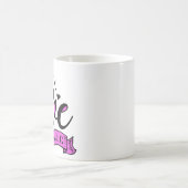 Liefde in een Mok roomzwart en roze tekst (Center)