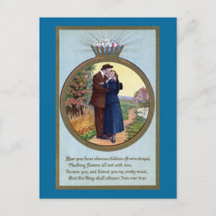 Liefde in een Romance Briefkaart