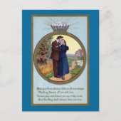 Liefde in een  Romance Briefkaart (Voorkant)