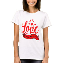 Liefde in een Shirt, Valentijn Hearts & Love Women