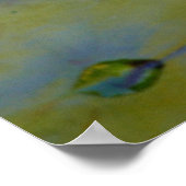 Liefde in een waterLily Poster (Hoek)