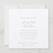 Liefde in eender welke taal in de Silver Wedding U Kaart (Achterkant)