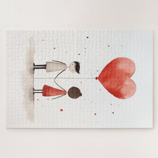 Liefde in eenvoud legpuzzel (Horizontaal)