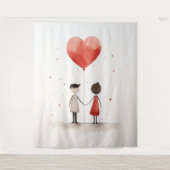 Liefde in eenvoud wandkleed (Voorkant)