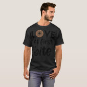 Liefde in eerste dinosaurusbake t-shirt (Voorkant volledig)