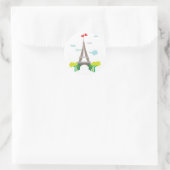 Liefde in Eiffel Tower Stickers (Tas)