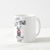 Liefde in elk detail - Valentijn's Day Logo Design Koffiemok (Voorkant rechts)