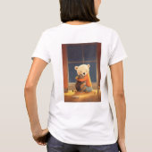 "Liefde in elke draad: omarm Romance met onze hij T-shirt (Achterkant)