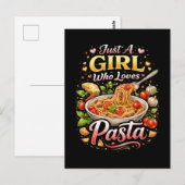 Liefde in elke hap briefkaart (Voorkant / Achterkant)
