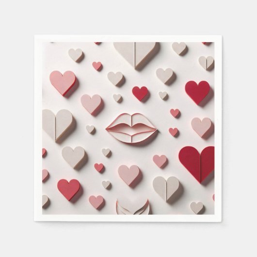 Liefde in elke hap servet (Voorkant)