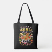 Liefde in elke hap tote bag (Achterkant)