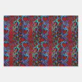 Liefde in elke hartslag inpakpapier vel (Voorkant)