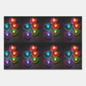 Liefde in elke hartslag inpakpapier vel (Voorkant)