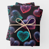 Liefde in elke hartslag inpakpapier vel (In situ)