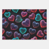 Liefde in elke hartslag inpakpapier vel (Voorkant)