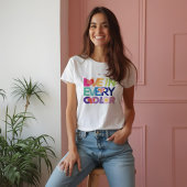 Liefde in elke kleur Leuk LGBTQ Regenboog Kleuren  Tri-Blend Shirt