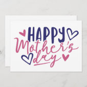 Liefde in elke letter feestdagenkaart (Voorkant / Achterkant)