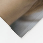 Liefde in elke poot: gepersonaliseerd Hondenliefhe Fleece Deken (Hoek)