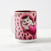 Liefde in elke slok: Valentijnsdag Edition Mok (Voorkant links)