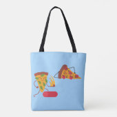 Liefde in elke steek tote bag (Achterkant)