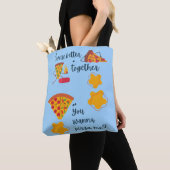 Liefde in elke steek tote bag (Dichtbij)