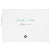 Liefde in elke taal in Gold Table Number (Achterkant Horizontaal)