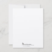 Liefde in elke taal in het Paars Sla de datumkaart Save The Date (Achterkant)