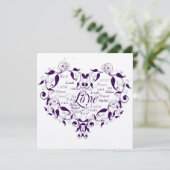 Liefde in elke taal tijdens de uitnodiging voor Pa (Staand voorkant)