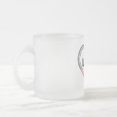 Liefde in elke thread matglas koffiemok (Links)