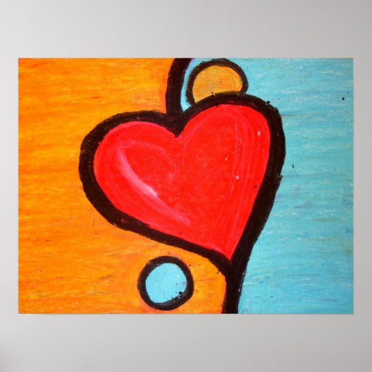 liefde in evenwicht | Afdruk Poster