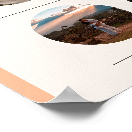 Liefde in First Spritz Waar waren ze? | Liggend Poster (Hoek)