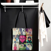 Liefde in foto Collage Unieke Draag Tote Bag