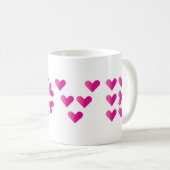 LIEFDE in harten Koffiemok (Voorkant rechts)