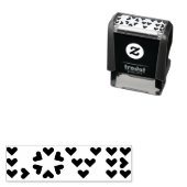 LIEFDE in harten Zelfinktende Stempel (In situ)