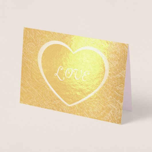 Liefde in het Afbeelding van het Lijst van het Har Folie Kaarten (Voorkant)
