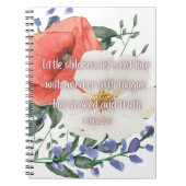 Liefde in het dagboek notitieboek (Voorkant)