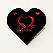 Liefde in het donkere Notitieboek (Achterkant)