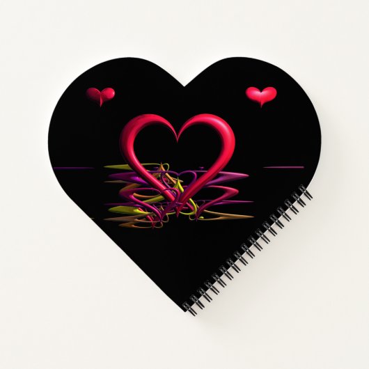 Liefde in het donkere Notitieboek (Achterkant)