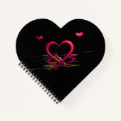 Liefde in het donkere Notitieboek (Voorkant)