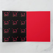 Liefde in het donkere Wenskaart Kaart (Binnen)