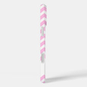 Liefde in het Japans met roze Chevron Patroon Case-Mate iPhone Case (Achterkant / Rechts)
