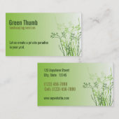 Liefde in het landschap? visitekaartje (Voorkant / Achterkant)