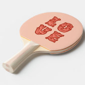 Liefde in het roze tafeltennisbatje (Voorkant Gekanteld)
